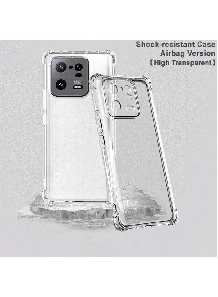 Xiaomi 13 Pro Case Cover Clear Back Air Cushion Soft Silicone Shockproof Anti-Scratch Protective Bumper Shell Corner for Xiaomi 13 Pro