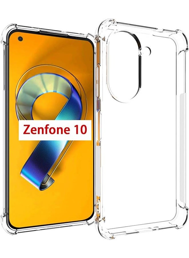 Asus Zenfone 10 Airbag Mobile Phone Case Transparent Anti-Drop Cover Tpu Protective Cover