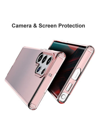 TPU Soft Corner Case Cover For Samsung Galaxy S22 Ultra 5G Clear