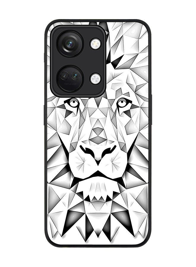 Rugged Black edge case for ONEPLUS NORD 3 5G / OnePlus Ace 2V, Slim fit Soft Case Flexible Rubber Edges Anti Drop TPU Gel Thin Cover -  Poly Lion