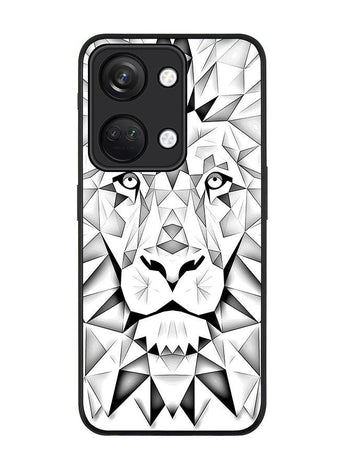 Rugged Black edge case for ONEPLUS NORD 3 5G / OnePlus Ace 2V, Slim fit Soft Case Flexible Rubber Edges Anti Drop TPU Gel Thin Cover -  Poly Lion