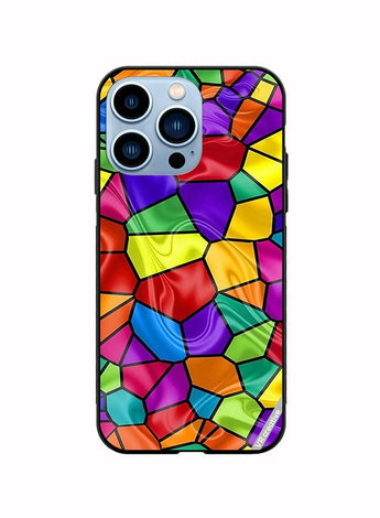 Protective Case Cover For Apple iPhone 13 Pro Max Mix Color Design Design Multicolour