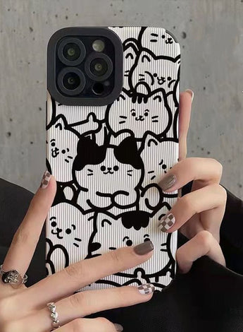 iPhone 14 Pro Max Case Lovely Cats