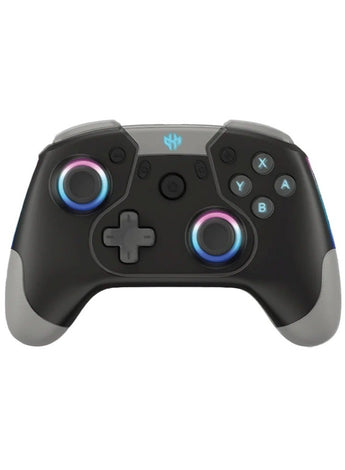 GXM Alpha E-Sport 4in1 Wireless Pro Controller, Black For Nintendo Switch/Android/IOS/PC with RGB Light Bluetooth/Wireless/USB.