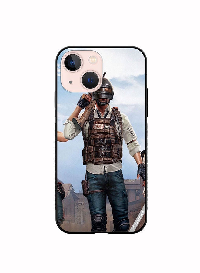 Protective Case Cover For Apple iPhone 14 Pubg Design Multicolour