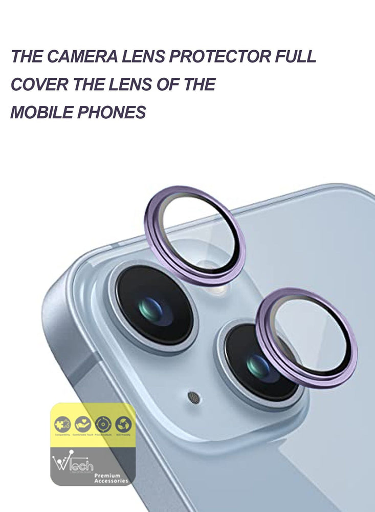 Soft Transparent TPU Silicone Ultra Thin Phone Stylish Electroplated Camera Border Kick Back Stand Case Cover For Apple iPhone 14 6.1 Inch 2022 Purple