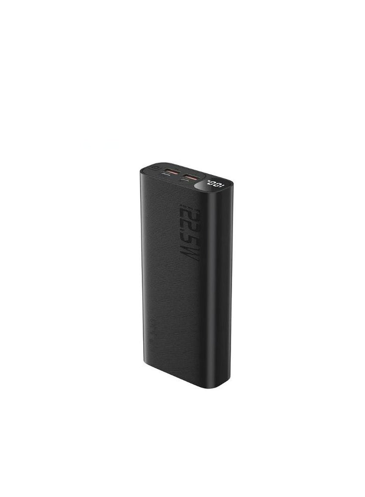 PD 22.5W Power Bank 20000 mAh Super Fast Charging Portable Charger 1 Type C 1 Micro USB and 2  USB A Output Compatible with iPhone, Samsung, iPad and more- Black