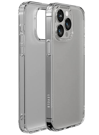 Levelo Lucu iPhone 14 Pro Max Matte Back Case - Matte Clear