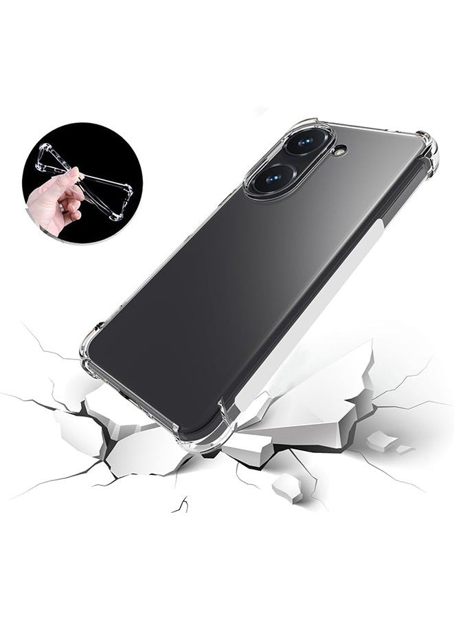 Asus Zenfone 10 Airbag Mobile Phone Case Transparent Anti-Drop Cover Tpu Protective Cover